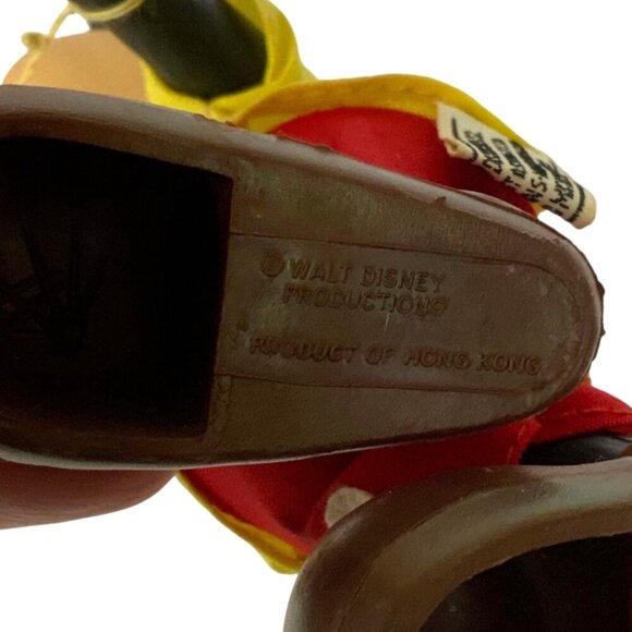 Vintage 1980s Walt Disney Productions Mickey Mouse Rubber Poseable Doll By Dakin - Picture 10 of 11